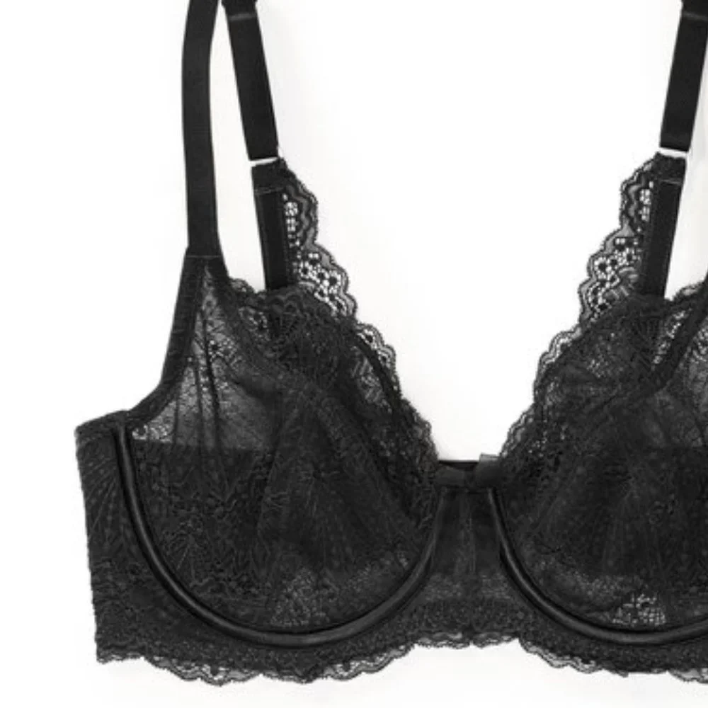 Adore Me Unlined Plus Wings Back Bra - Picture 3 of 11